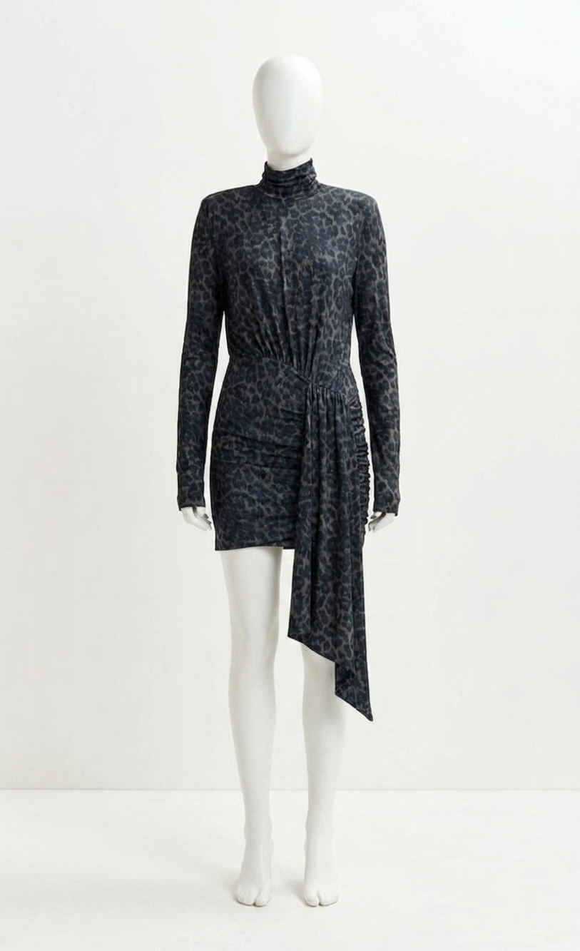 NEW ESSENTIEL ANTWERP imortel dress in brown/black